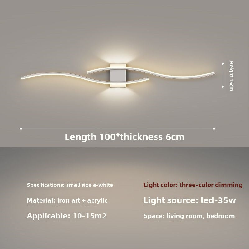 New Minimalist Line Wall Lamp For Living Room