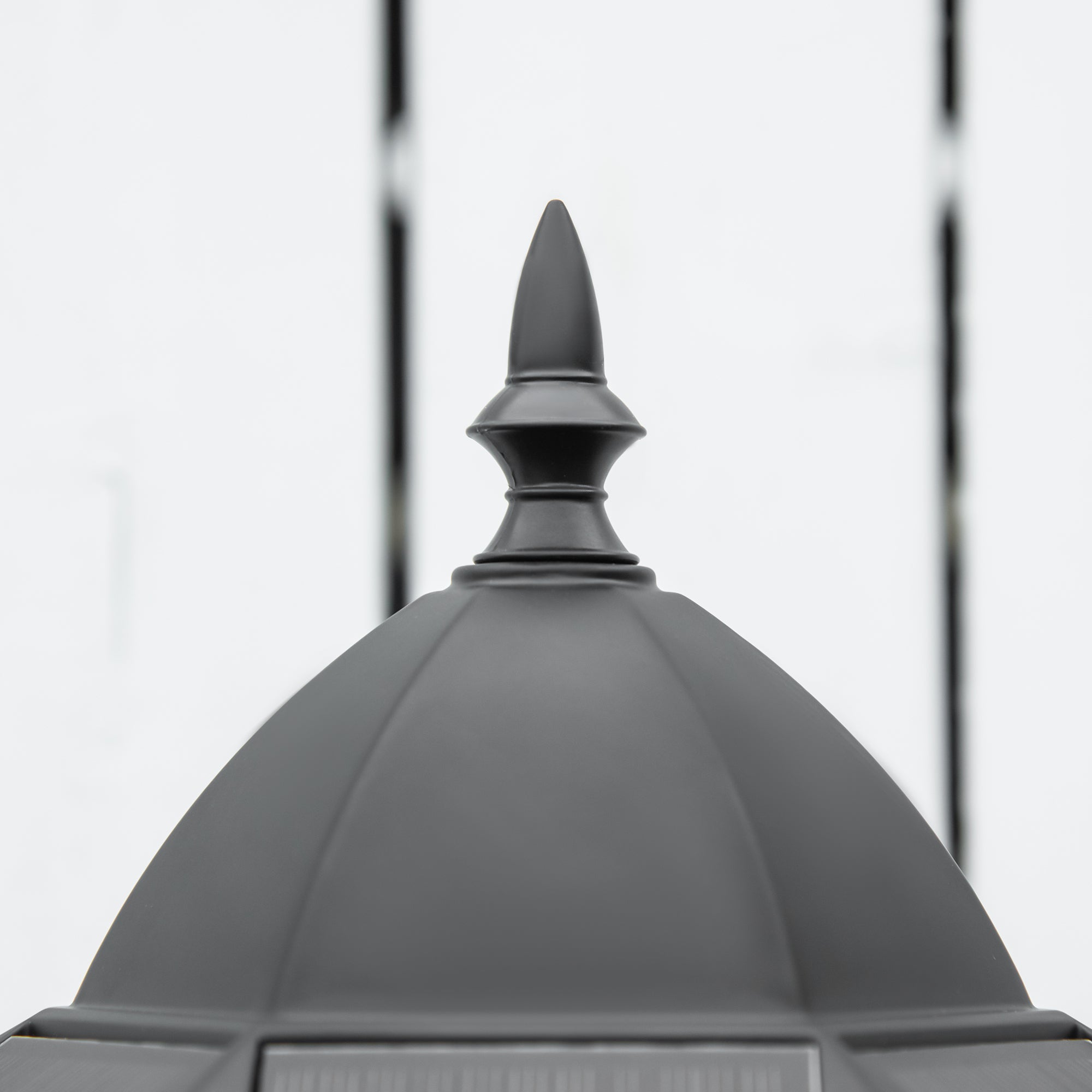 8' Aluminum Solar Lamp Post Light 3000K
