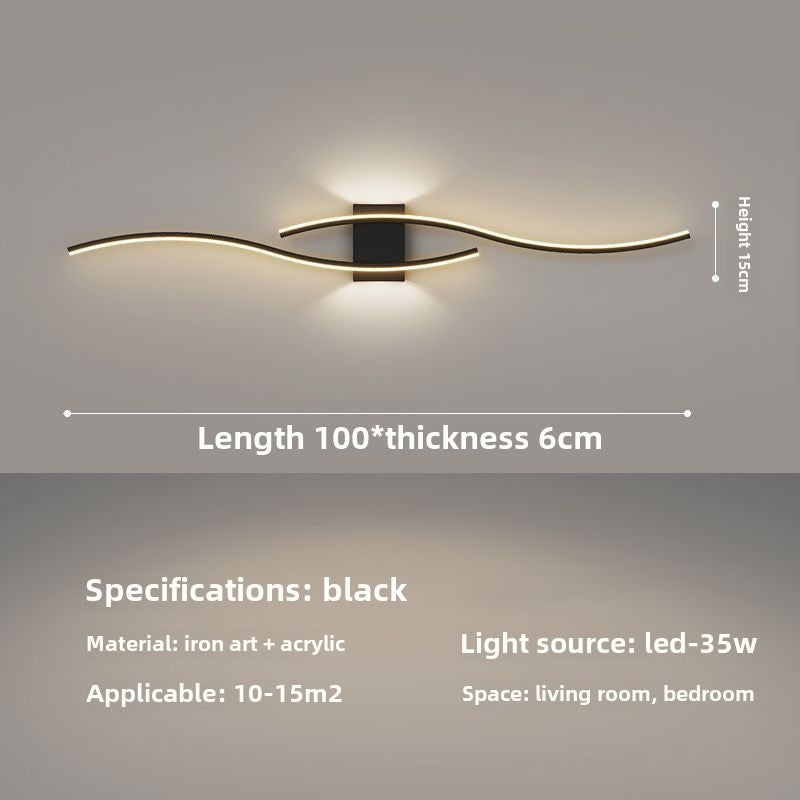 New Minimalist Line Wall Lamp For Living Room