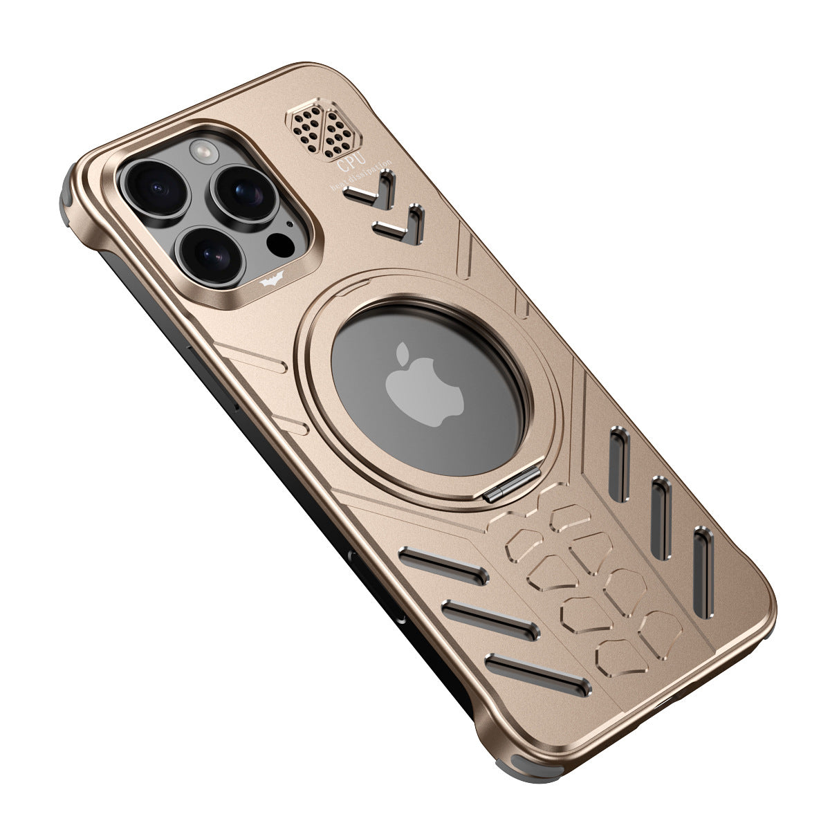 Metal Magnetic Case 360 Degree Rotating Stand Heat Dissipation