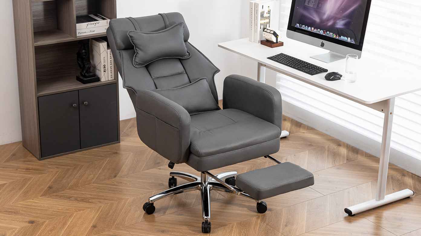 155° Reclining Swivel Ergonomic Office Chair