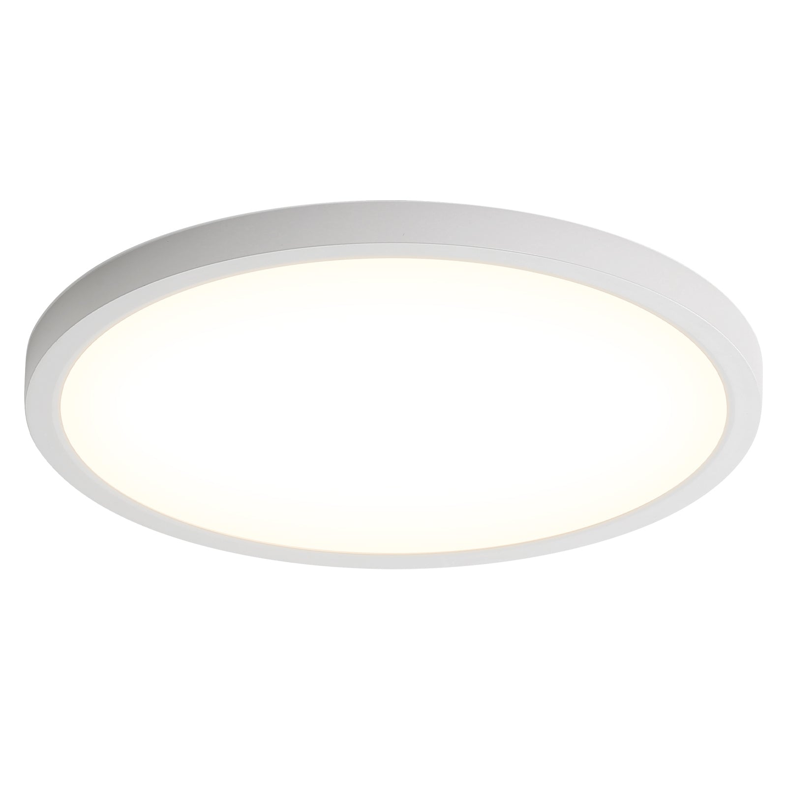 11.8 Inch LED Flush Mount Ceiling Light with Night Light - 20W Modern Ceiling Fixture
