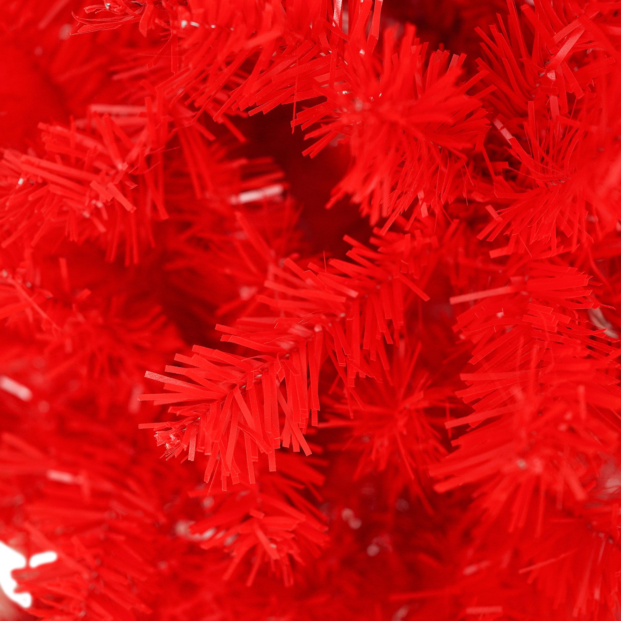 Lighted Santa Hat Style Christmas Tree Set of 2, 4ft Artificial Tree