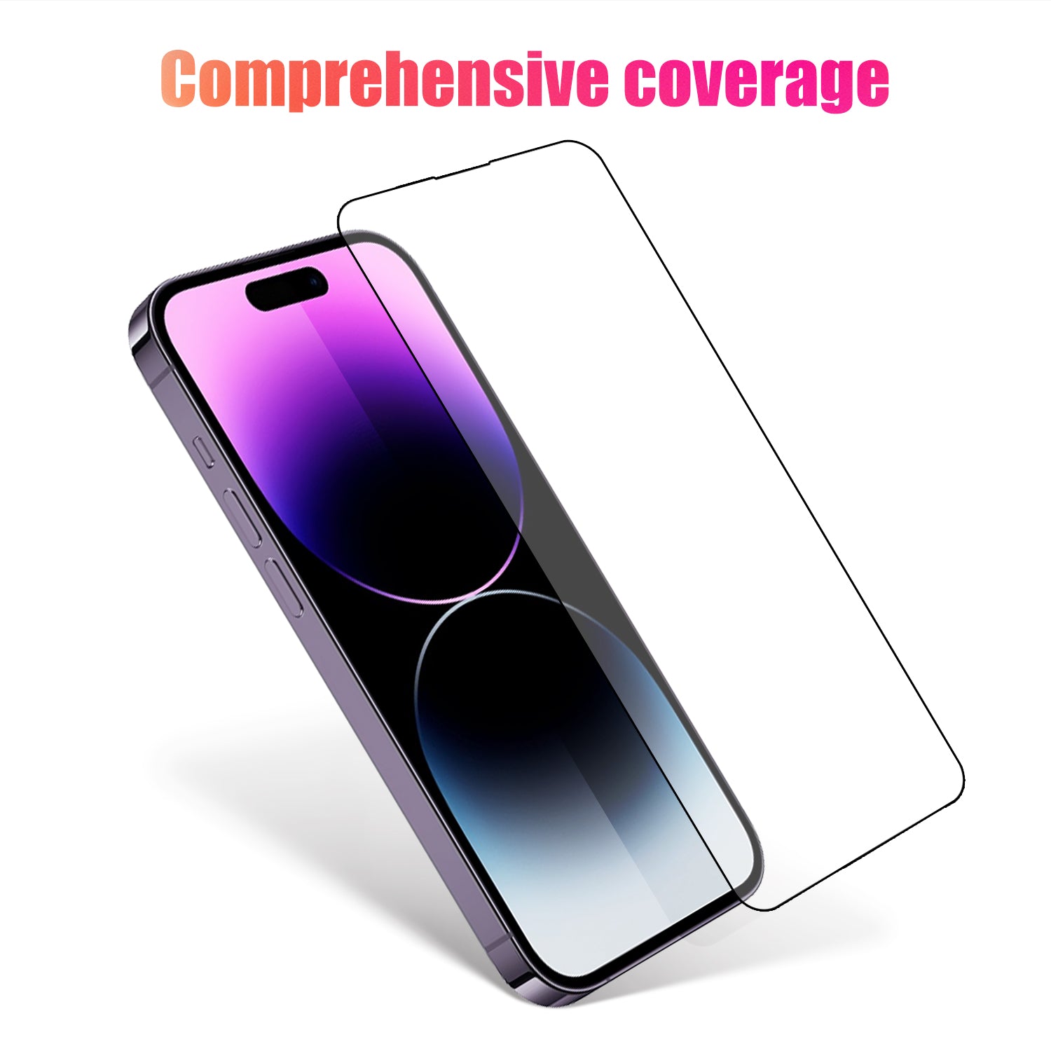 Rackora Tempered Glass Screen Protector 2-Pack for Pro Max