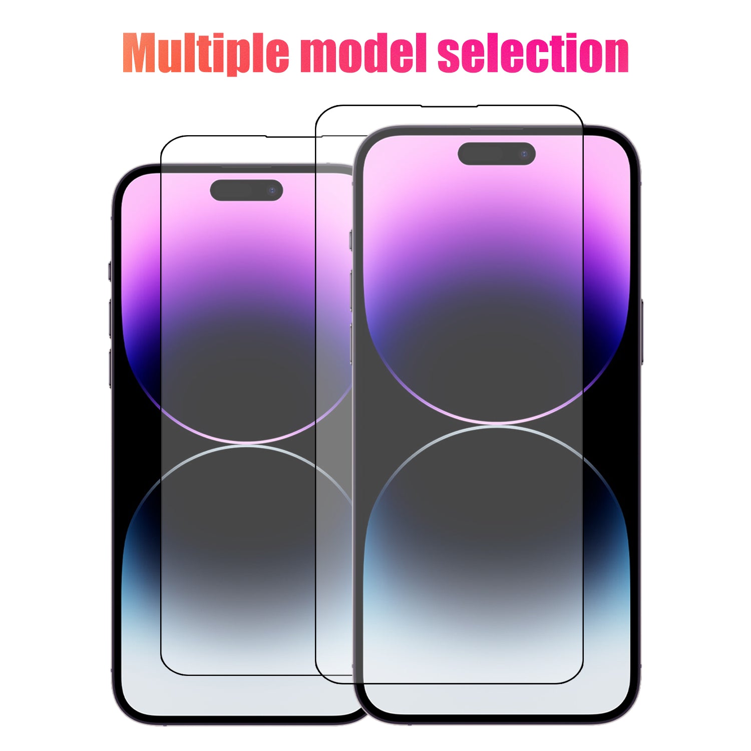 Rackora Tempered Glass Screen Protector 2-Pack for Pro Max