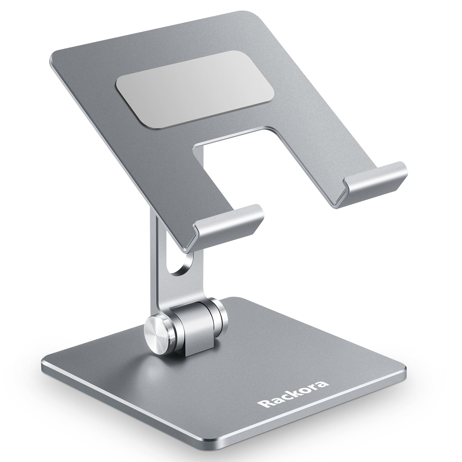 Soporte para tableta Rackora gris, 2 piezas, gris