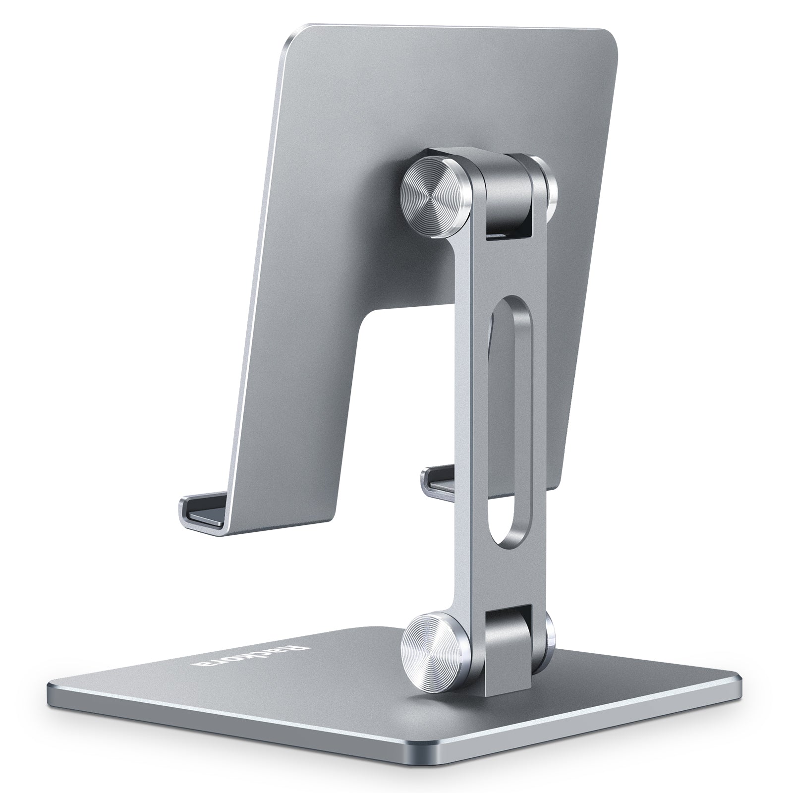 Soporte para tableta Rackora gris, 2 piezas, gris