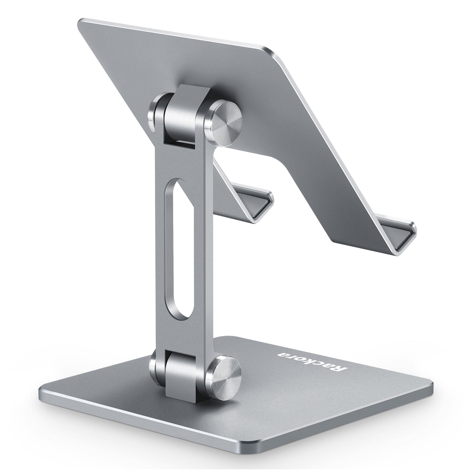 Soporte para tableta Rackora gris, 2 piezas, gris