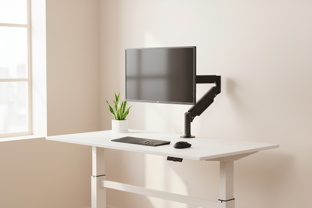 The 2026 Minimalist Tech-Forward Desk Aesthetic: Blending Wood and Metal