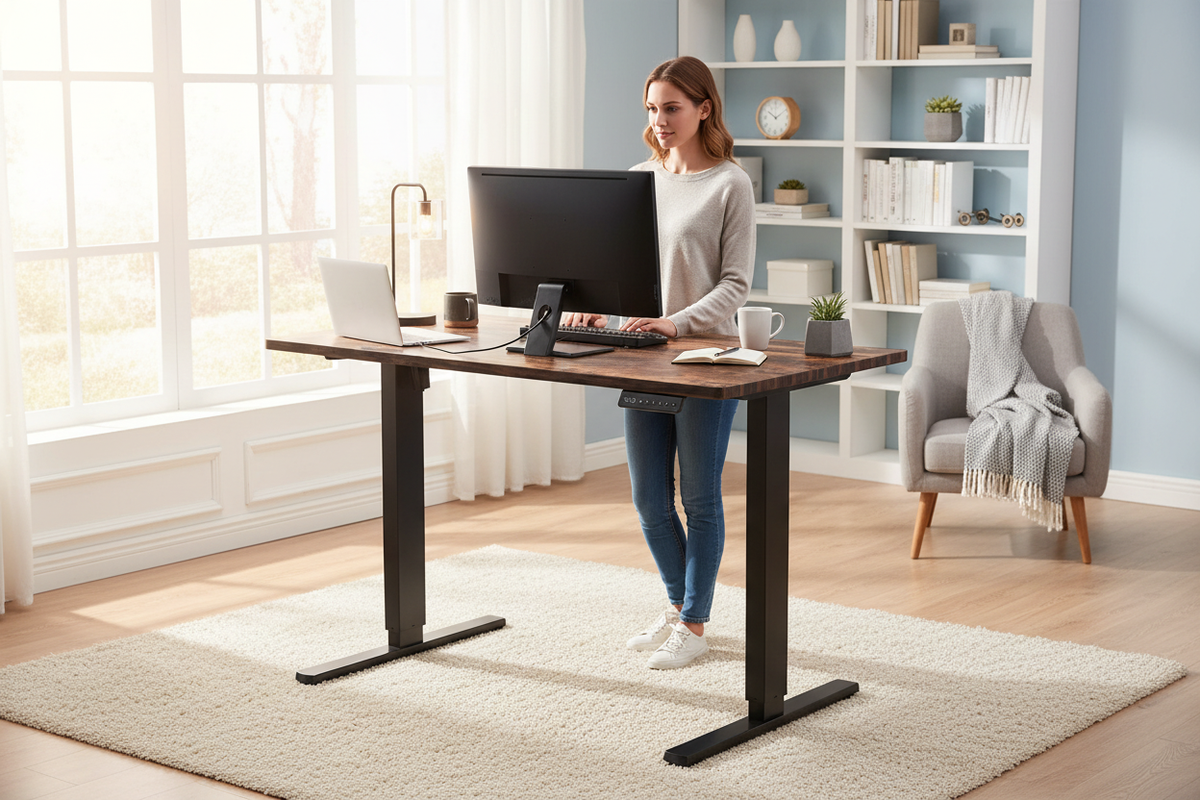 Compact Standing Desks for Tiny Apartments: Space-Saving Solutions