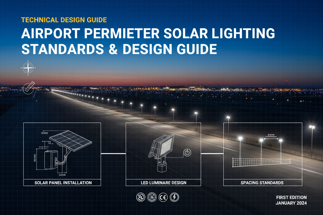 Airport Perimeter Solar Lighting Standards & Design Guide – FAA, IESNA, NFPA Compliance