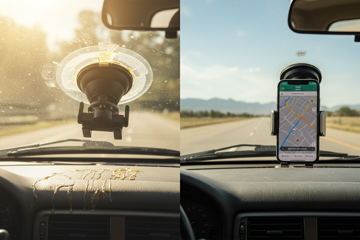 Why Cheap Car Phone Mounts Keep Falling Off in the Summer Heat (And How to Fix It)