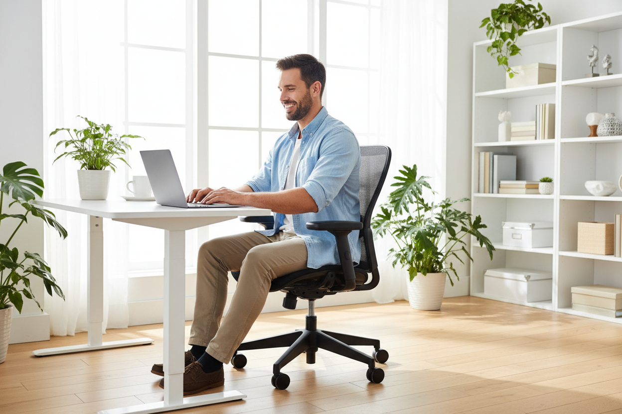 Mesh vs. Leather Office Chairs: How to Stop Sweating and Stay Productive in Summer Heat