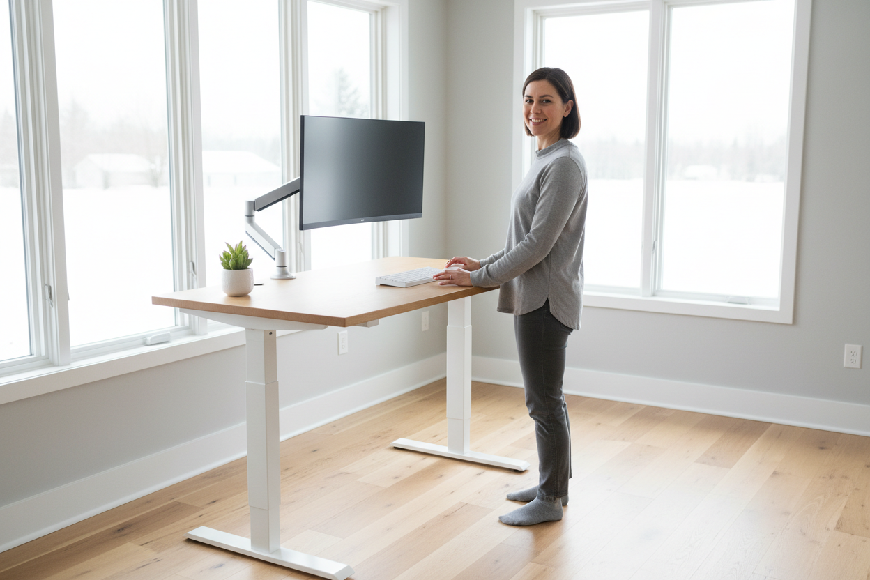 How to Find Your Exact "Sit-Stand Sweet Spot" for Optimal Spine Health