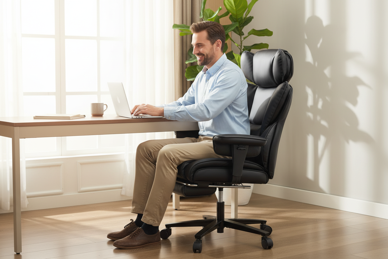 Work Hard, Rest Harder: Why Your Home Office Needs a Reclining Chair with a Footrest