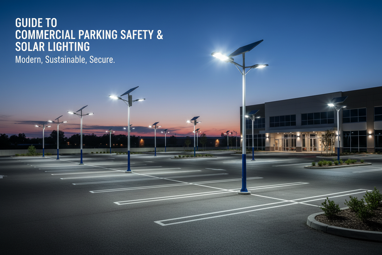 Commercial Solar Street Lights: Parking Lot Safety Guide