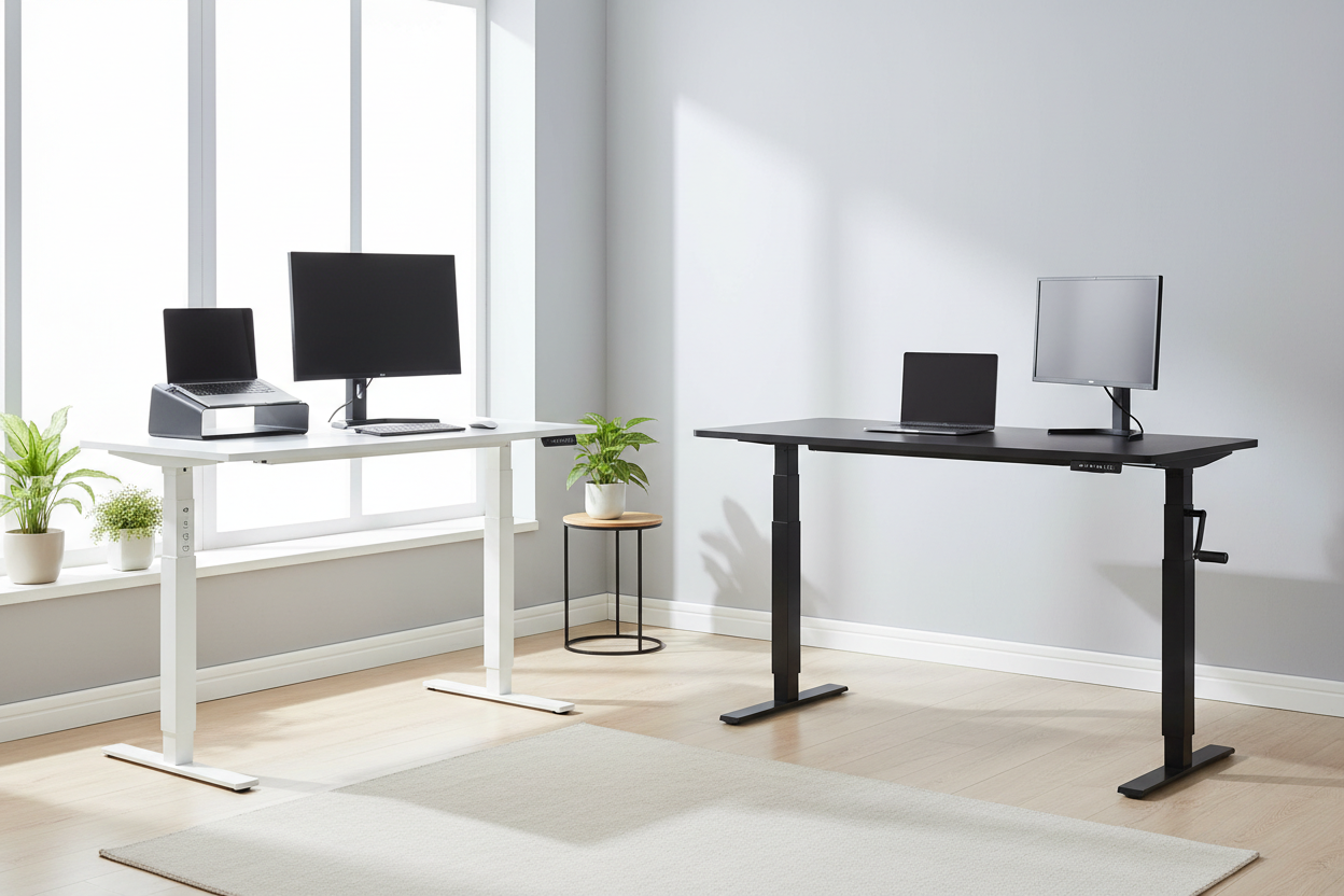 Electric vs. Manual Crank Standing Desks: Which Wins in 2026?