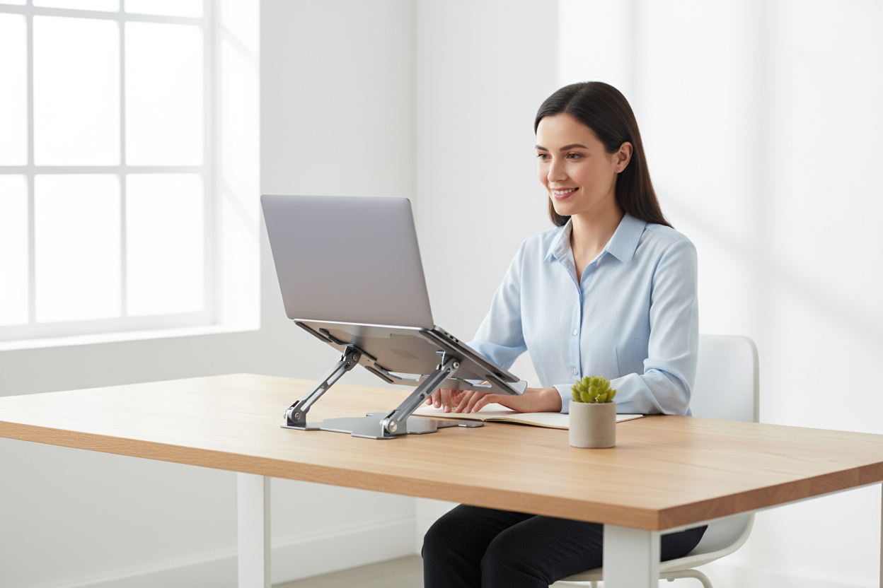 Stop Hunching: The Ergonomic Math Behind Raising Your Laptop Screen