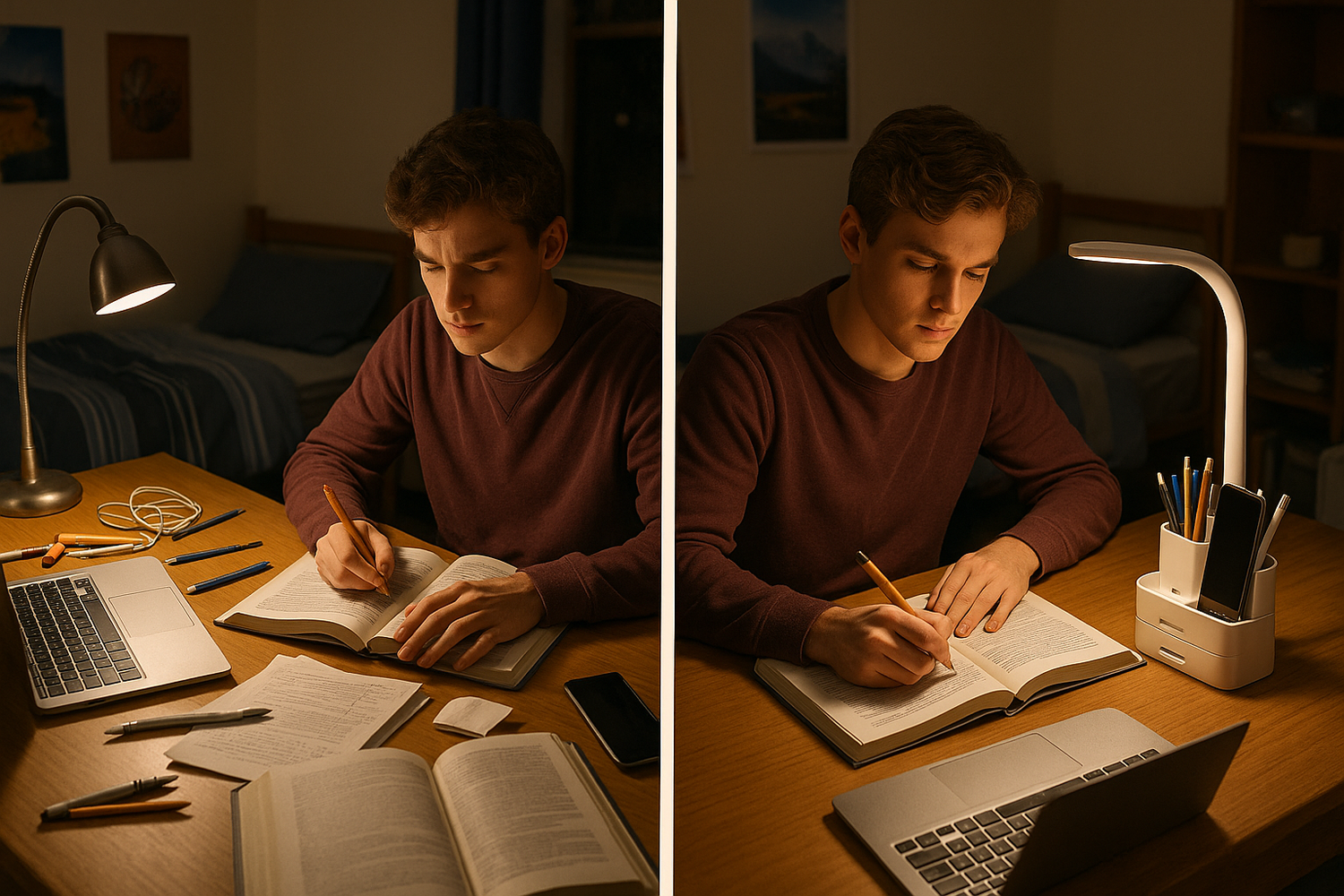 How a Desk Lamp Organizer Can Transform Student Productivity in Dorm Rooms