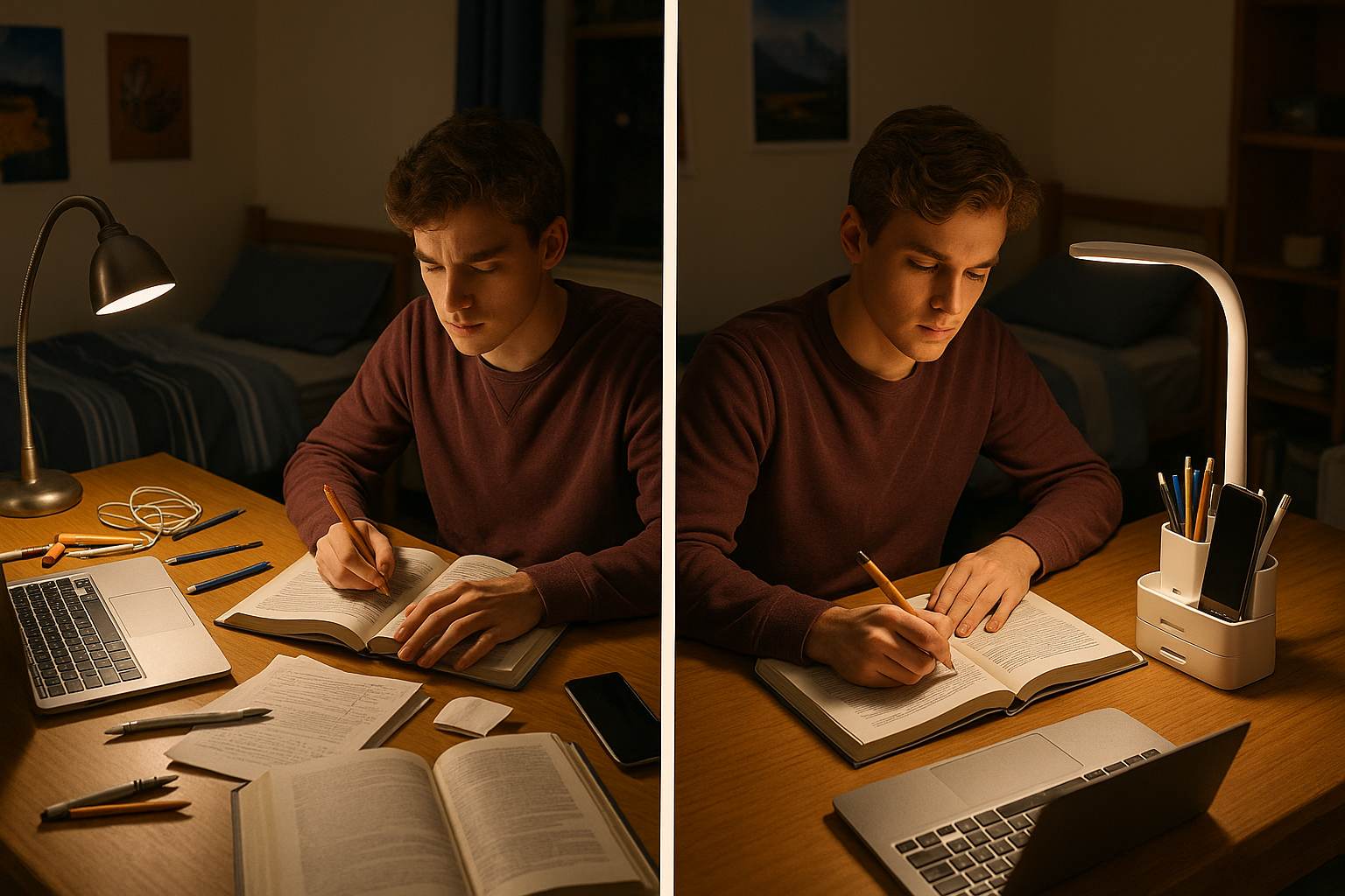 How a Desk Lamp Organizer Can Transform Student Productivity in Dorm Rooms