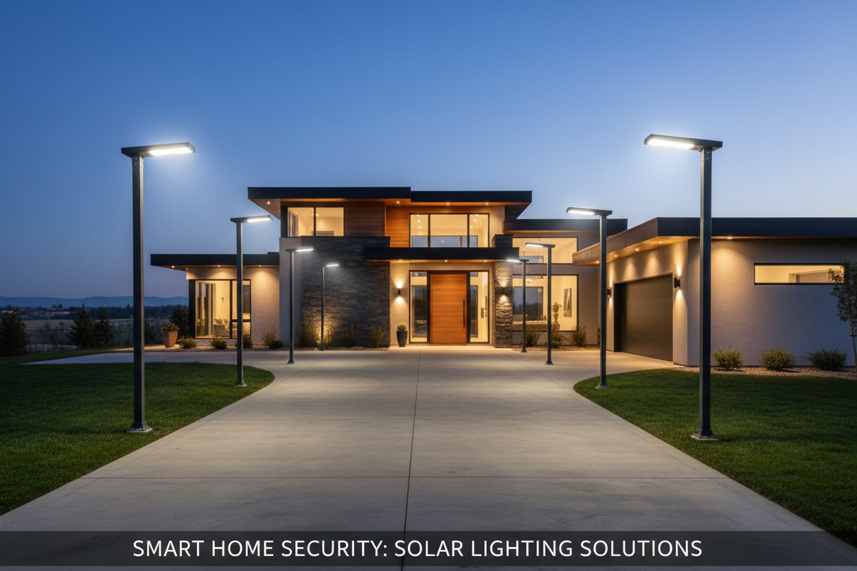 The Best Defense Against Burglars: Motion-Sensing Solar Street Lights