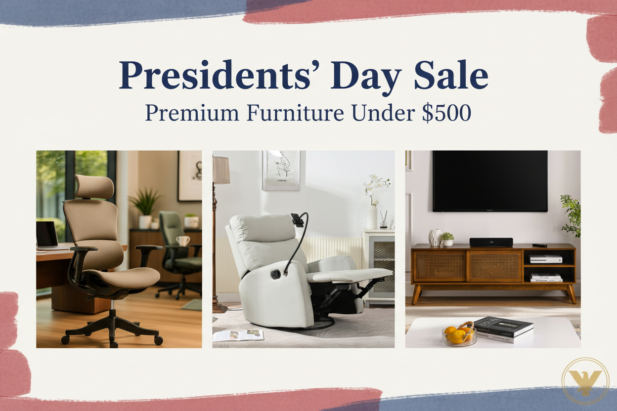 Upgrade Your Home This Presidents' Day: Top Furniture Picks Under $500