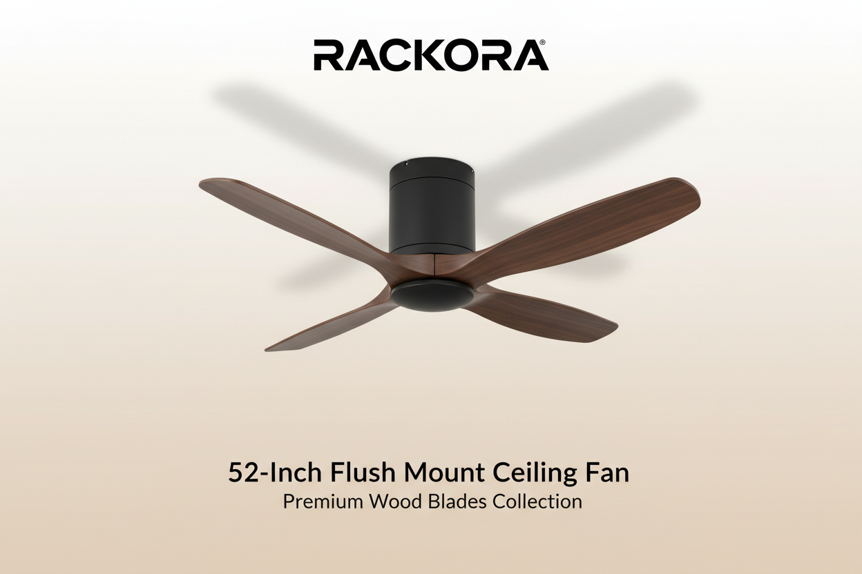 Modern Loft Living in NYC: Space-Saving Flush Mount Ceiling Fans