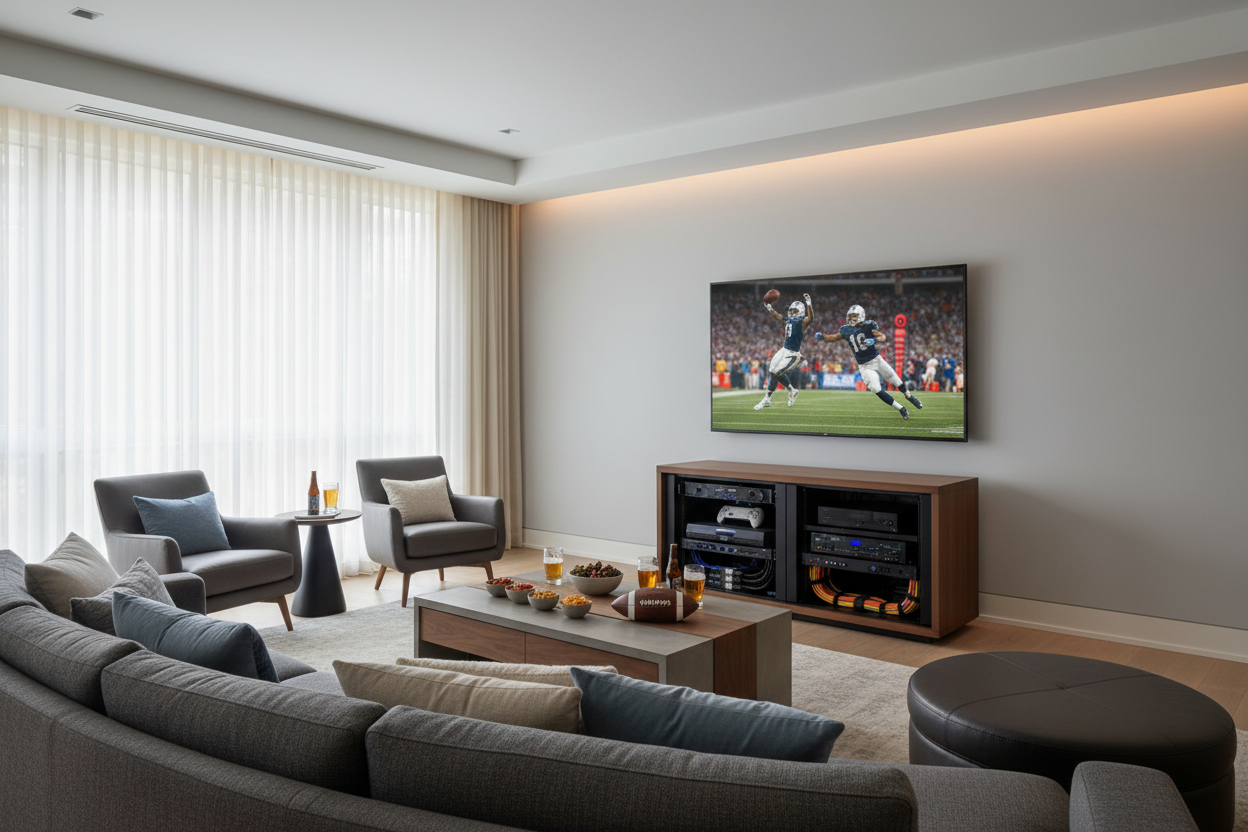 The Ultimate Super Bowl LX Hosting Guide: Optimizing TV Setup & Hiding Wires