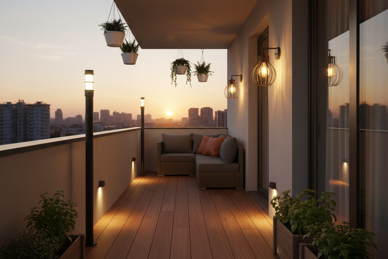 Top tips for choosing street lights for your balcony