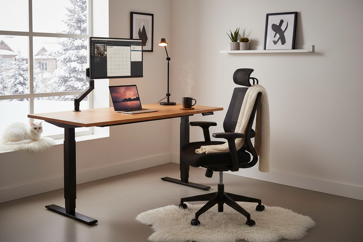 Beat the Winter Blues: Create Your Perfect Indoor Workspace with These Essentials