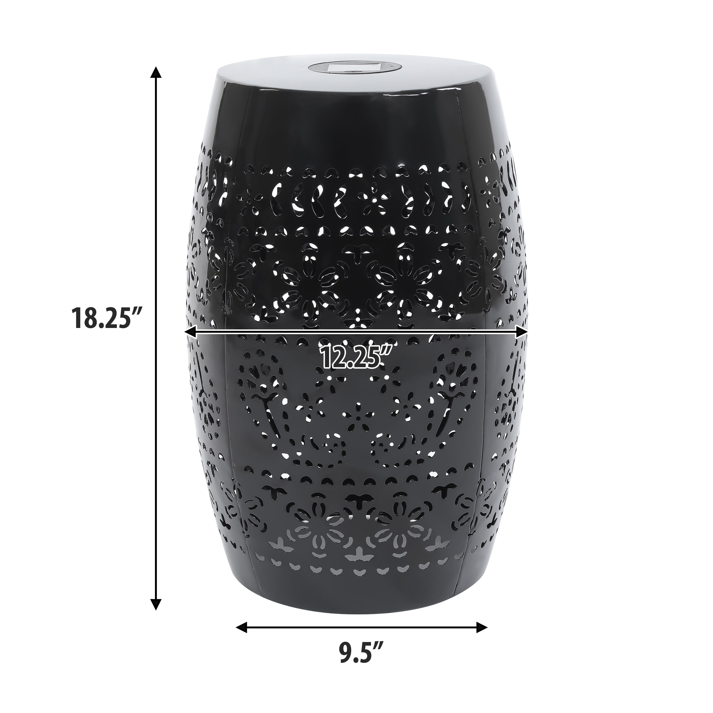 500mAh 3.2v solar side table