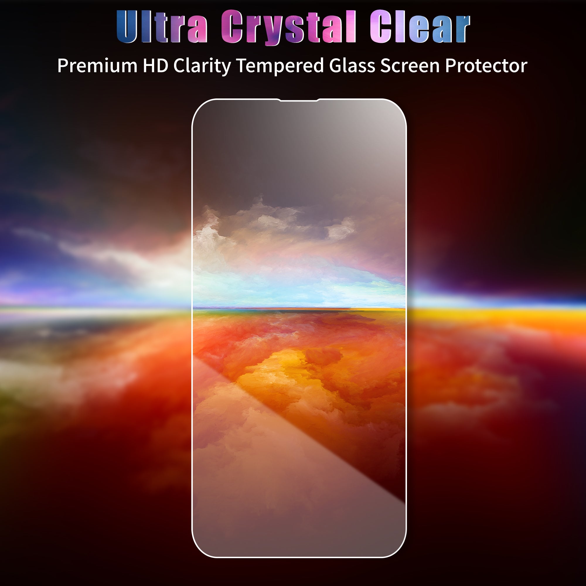 Rackora Tempered Glass Screen Protector 2-Pack For Pro