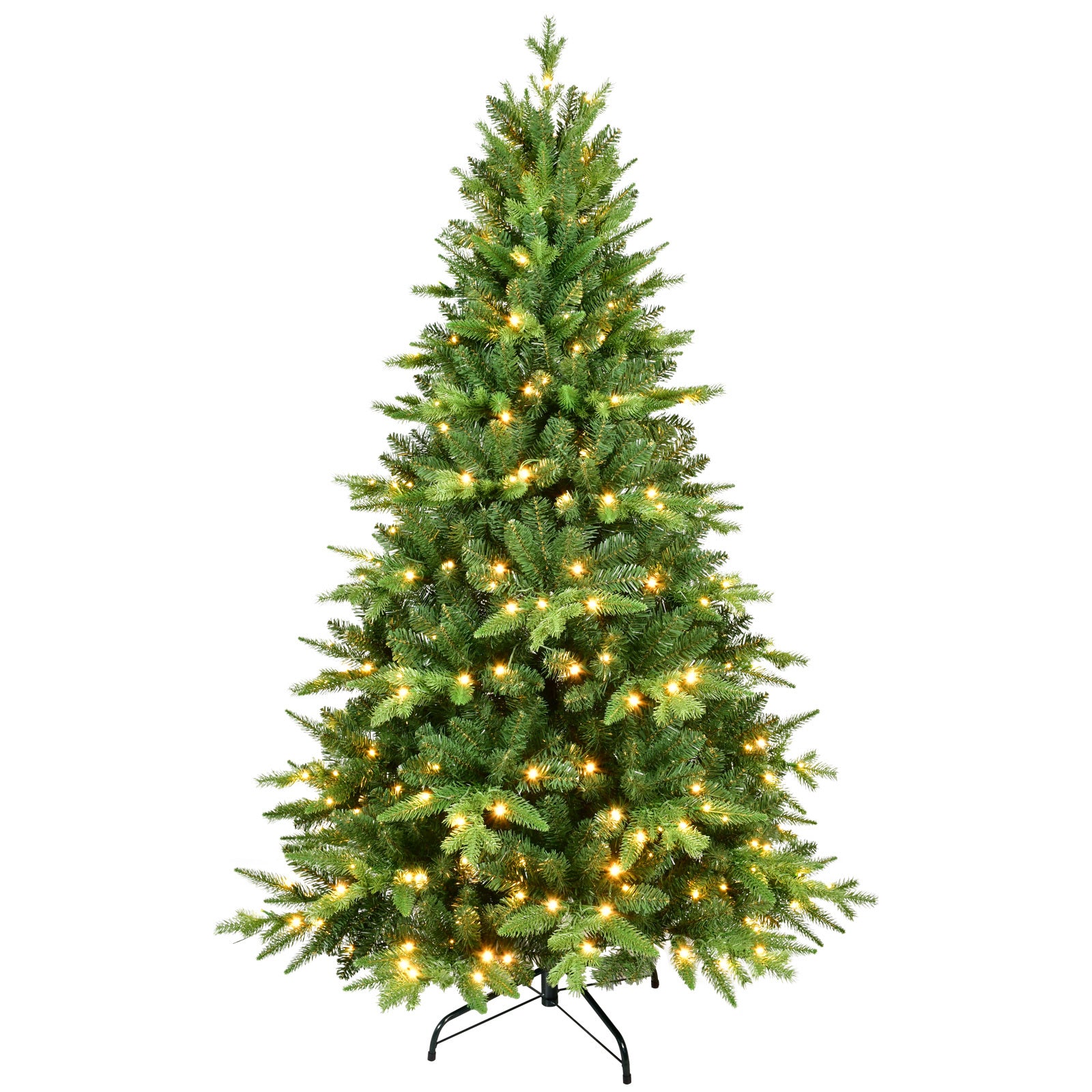 6FT PE And PVC Christmas Tree with Lights