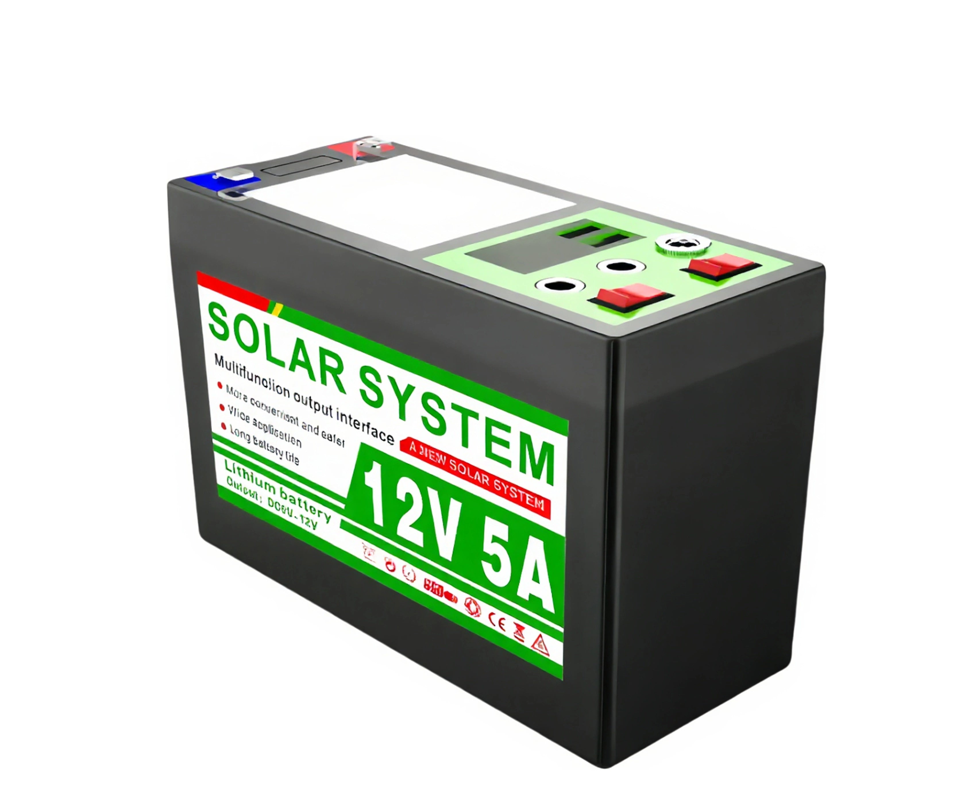 Reliable 12.8V 64Wh LiFePO4 Portable Power Station - Compact & Versatile (Wholesale Available)