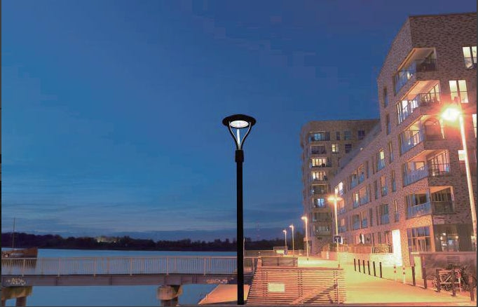 LED Post Top Light – 150W/100W/70W Selectable, Dimmable, High-Efficiency Outdoor Lighting