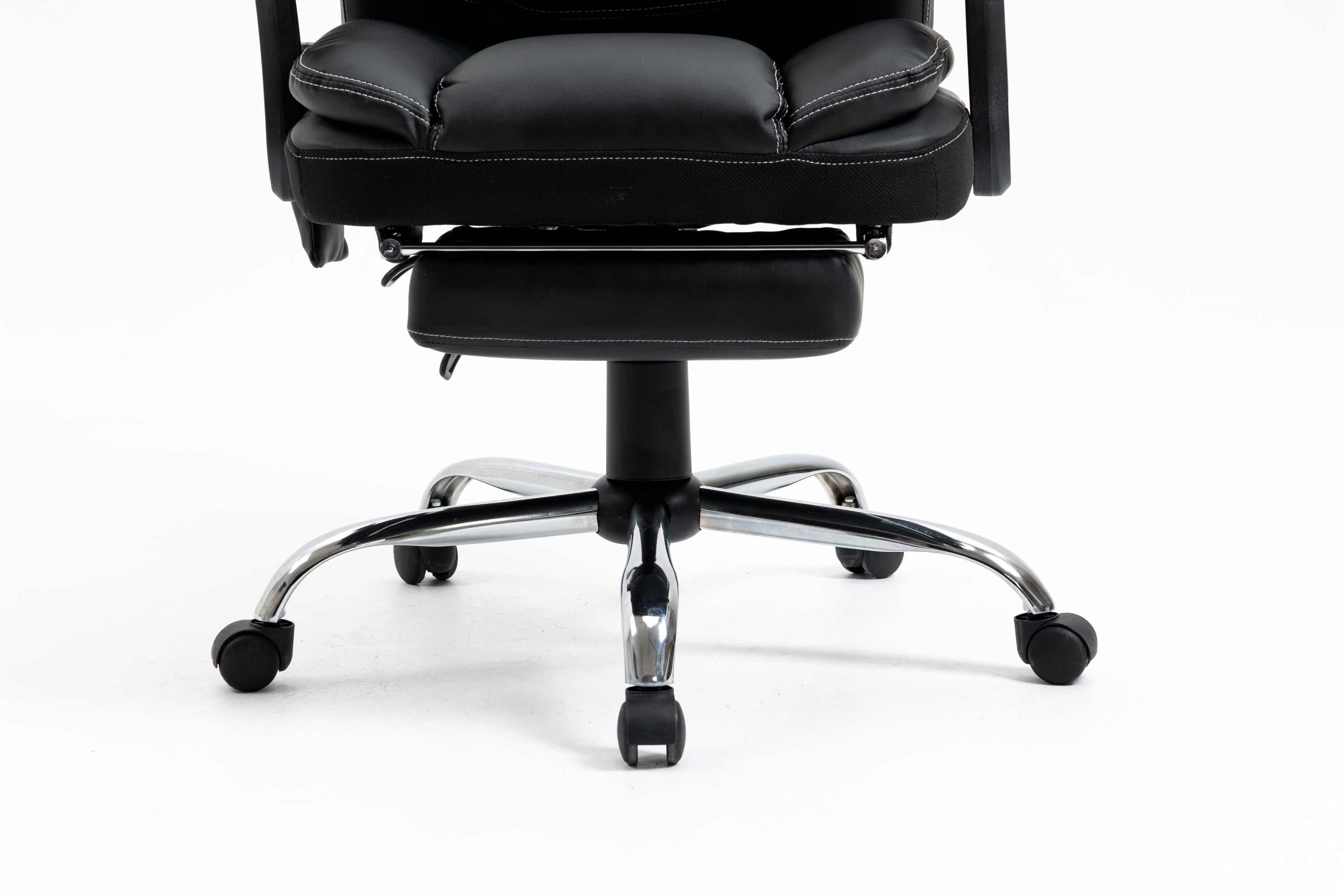 Ergonomic Massage Reclining Office Chair with Footrest, 300 lbs