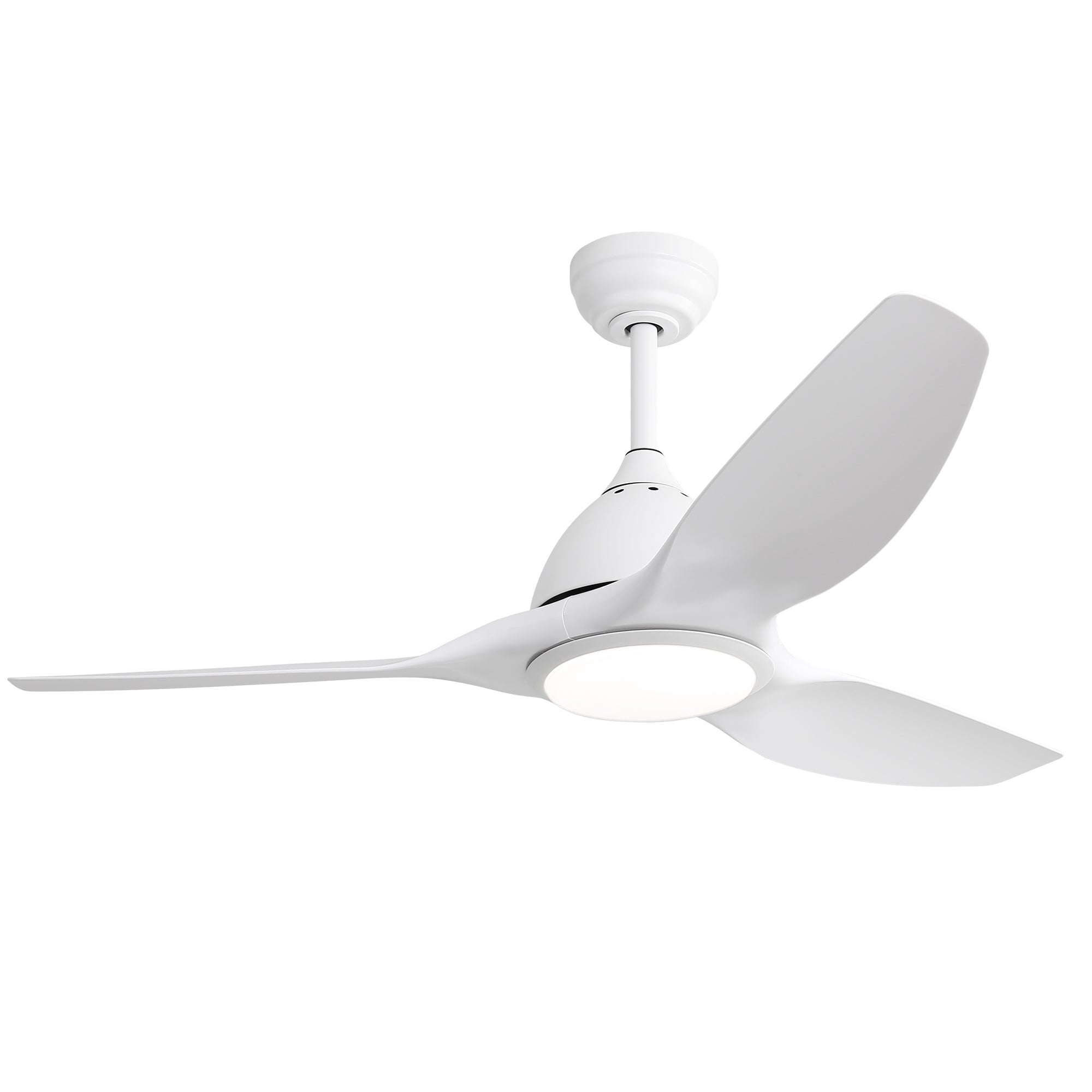 52 Inch Ceiling Fan with Light and 6-speed Remote Control