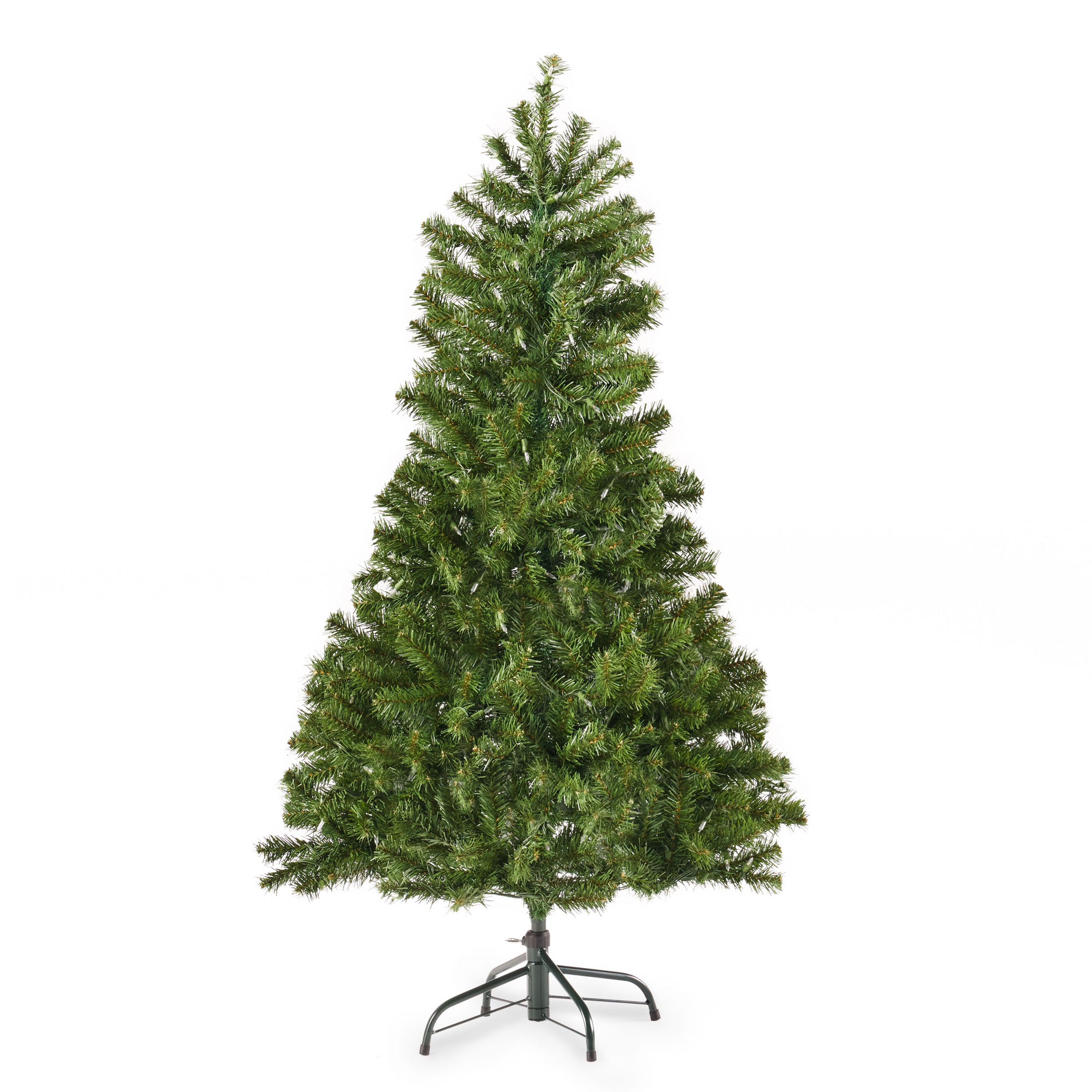 4.5' Hinged Tree with 200 Clear Lights-UL