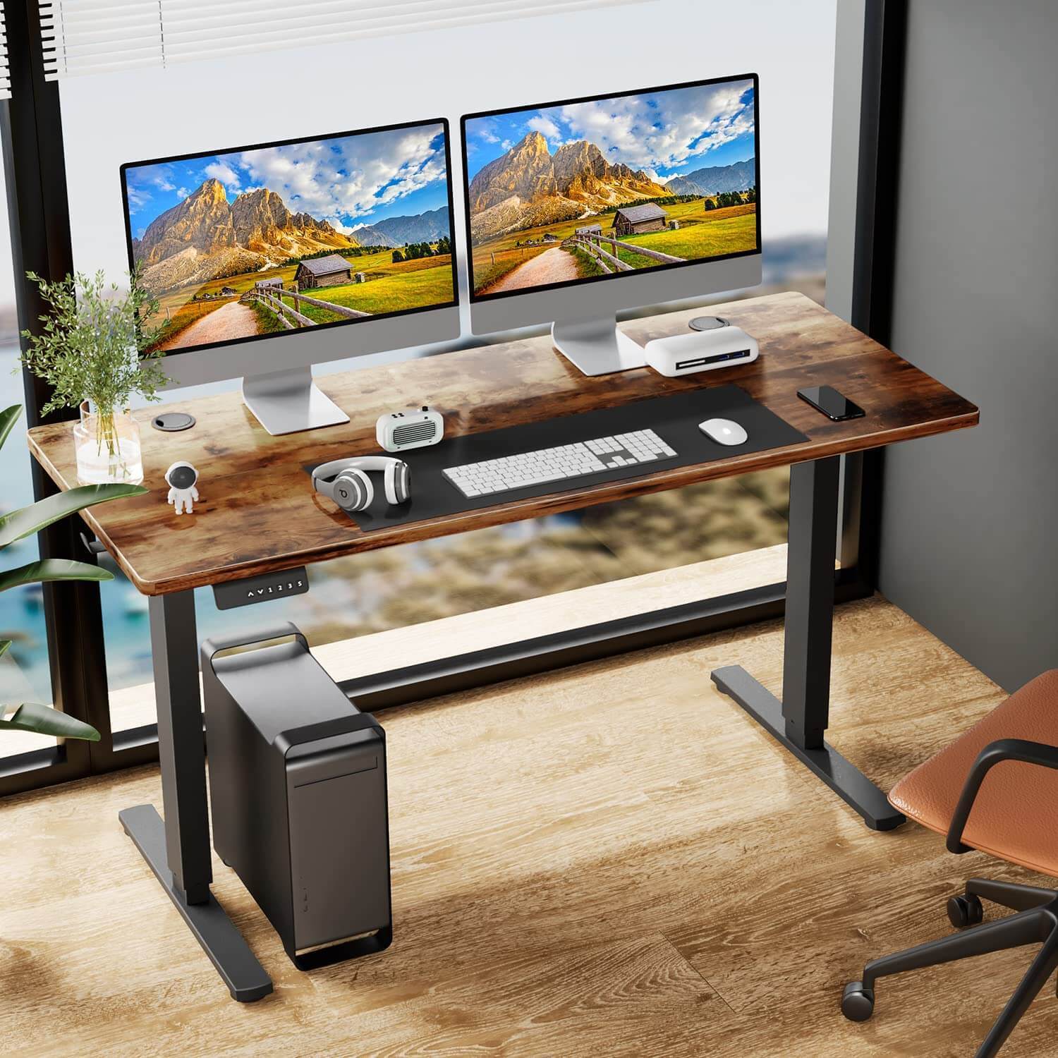 40'' x 24" Ergonomic Electric Height Adjustable Standing Desk