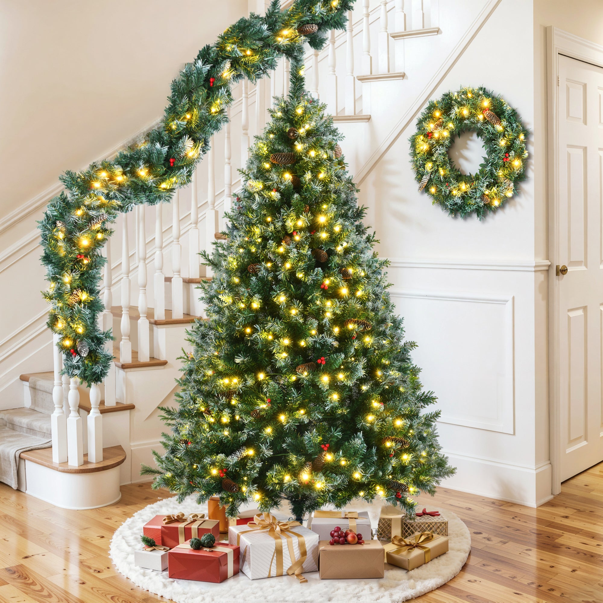 6FT Dark Green Pine Christmas Tree