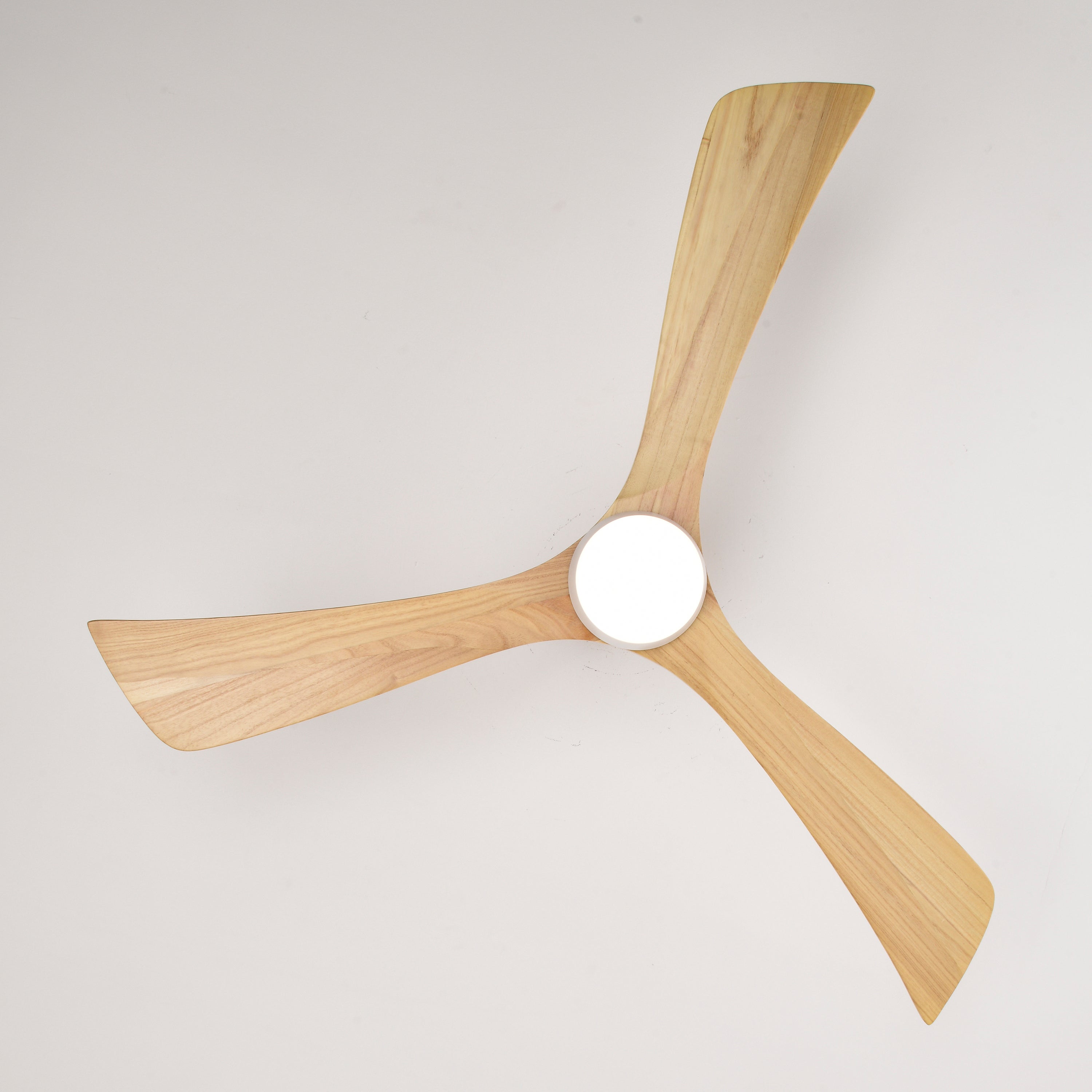 52" Wood Iron Wood Ceiling Fan