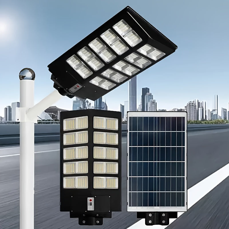 25Ah 3.2V 800pcs Super Bright LED Beads Solar Street Lights Outdoor with Remote