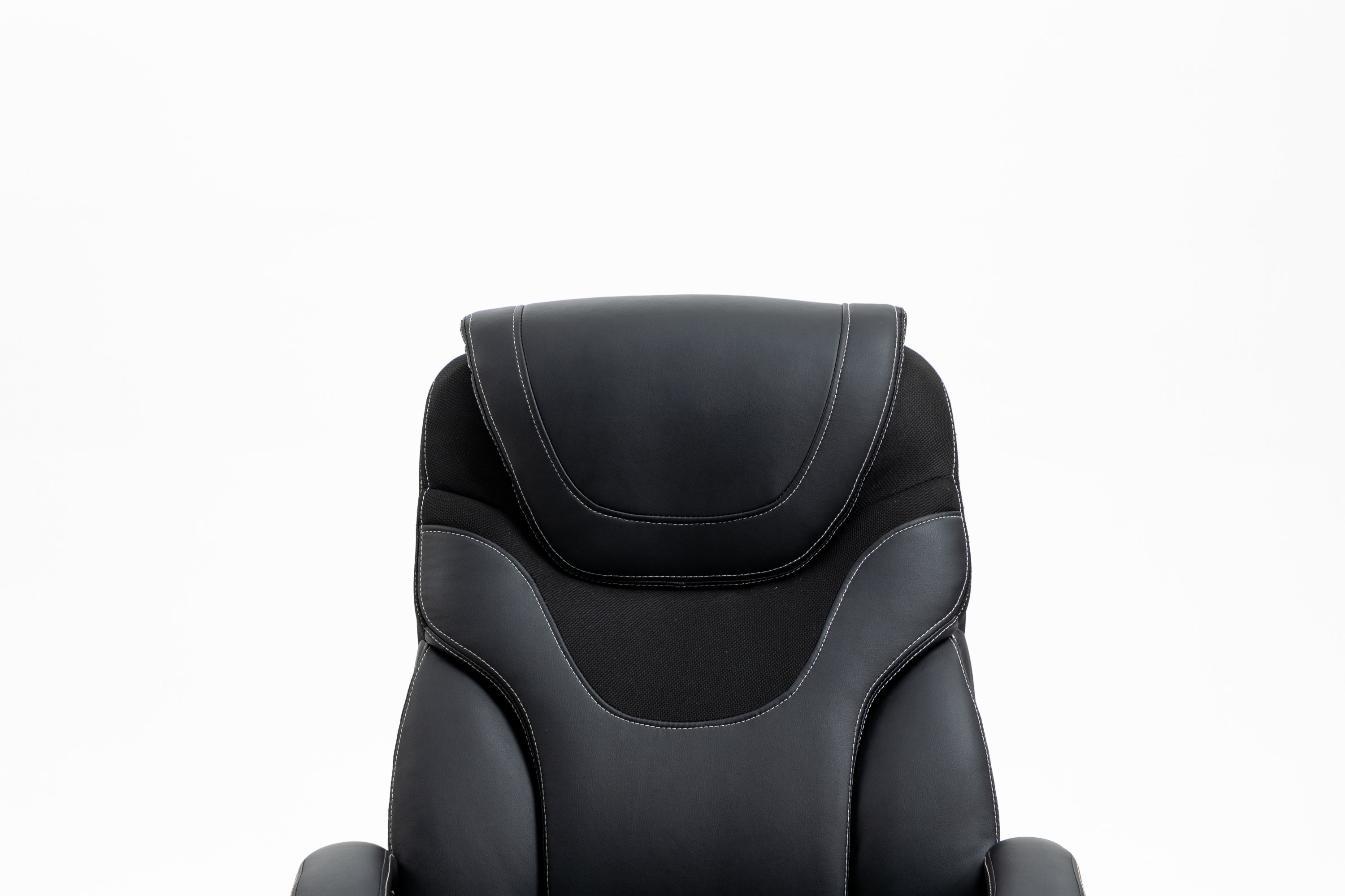 Ergonomic Massage Reclining Office Chair with Footrest, 300 lbs