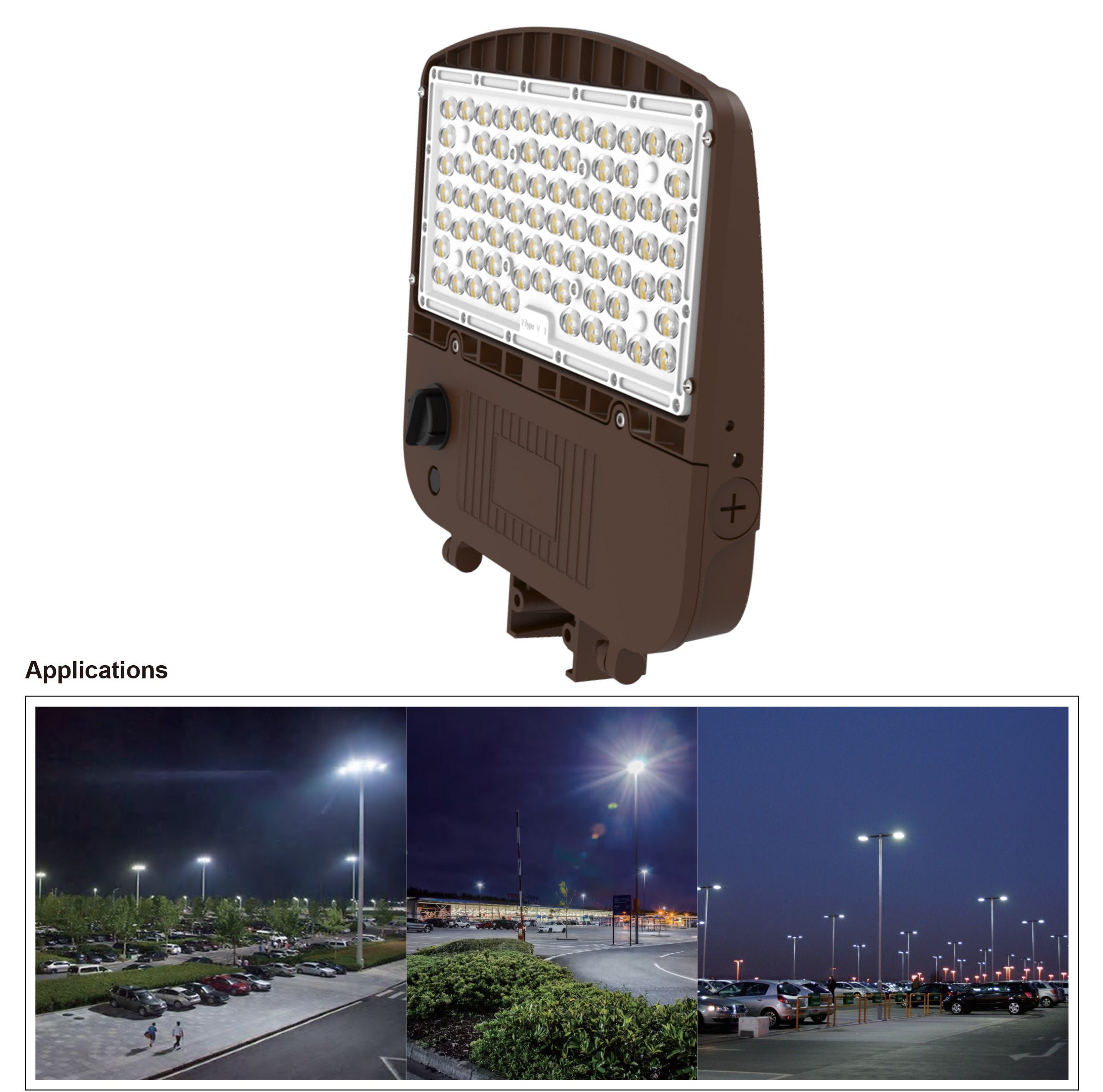 AR07 150W Tunable LED Area Light - Commercial Outdoor Lighting | 150 LPW High Efficacy