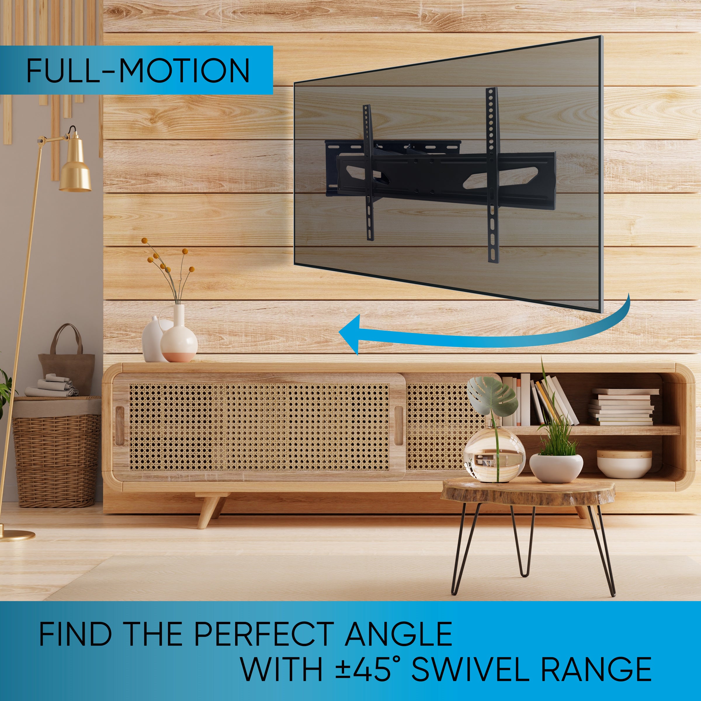 Full Motion TV Mount 80-89 inches