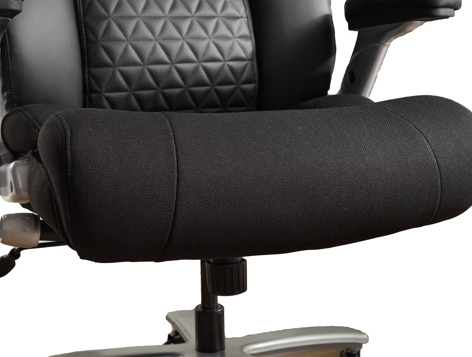 Heavy Duty Office Chair 500lbs - Big and Tall Ergonomic Executive Chair with Lumbar Support, Flip-Up Arms & Adjustable Height
