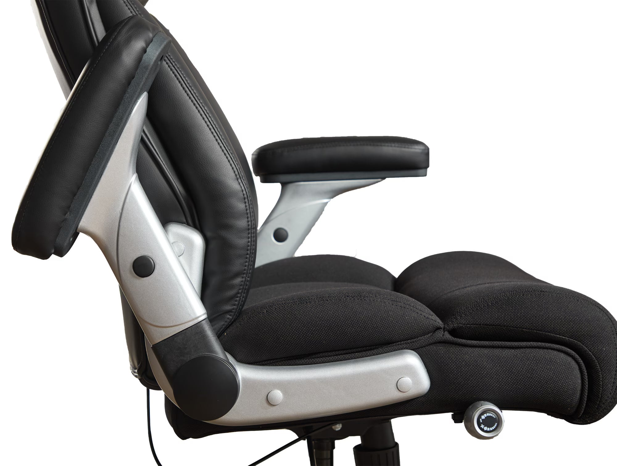 Heavy Duty Office Chair 500lbs - Big and Tall Ergonomic Executive Chair with Lumbar Support, Flip-Up Arms & Adjustable Height