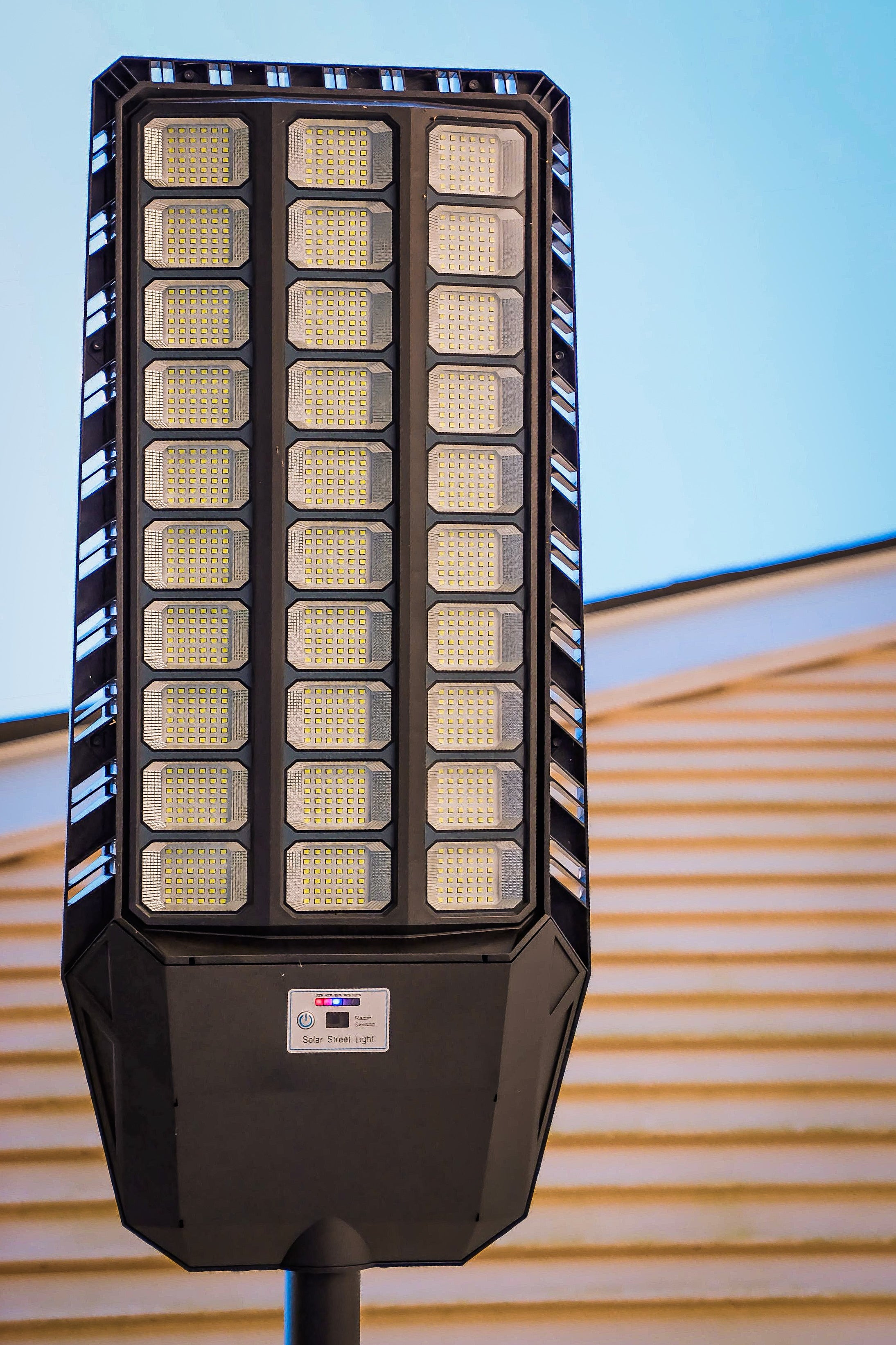 45000LM Commercial Solar Street Light | 300W Dusk-to-Dawn | IP66 Weatherproof | Free Shipping (USA)