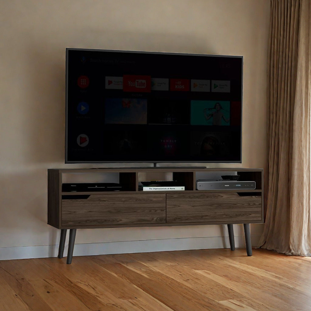 Wood TV Stand for TVs up to 60"