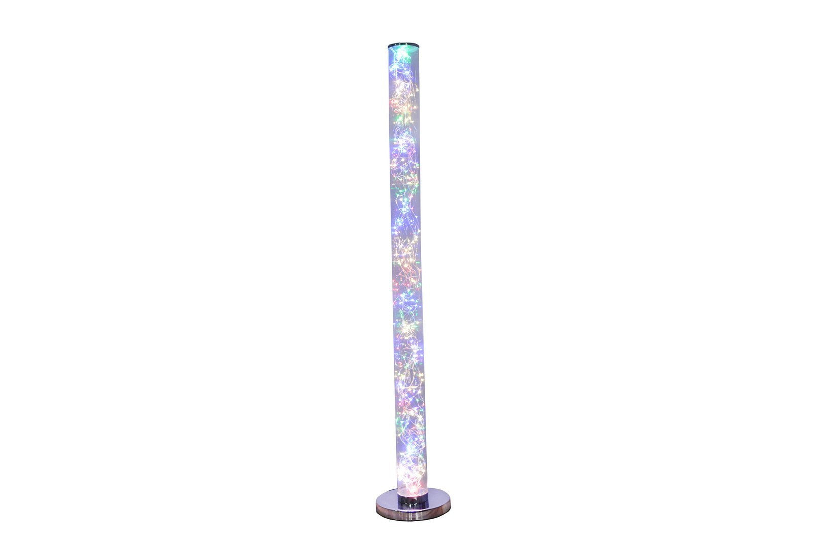 49-Inch Exposed Multi-Colored Rope LED Namiri Column Floor Lamp